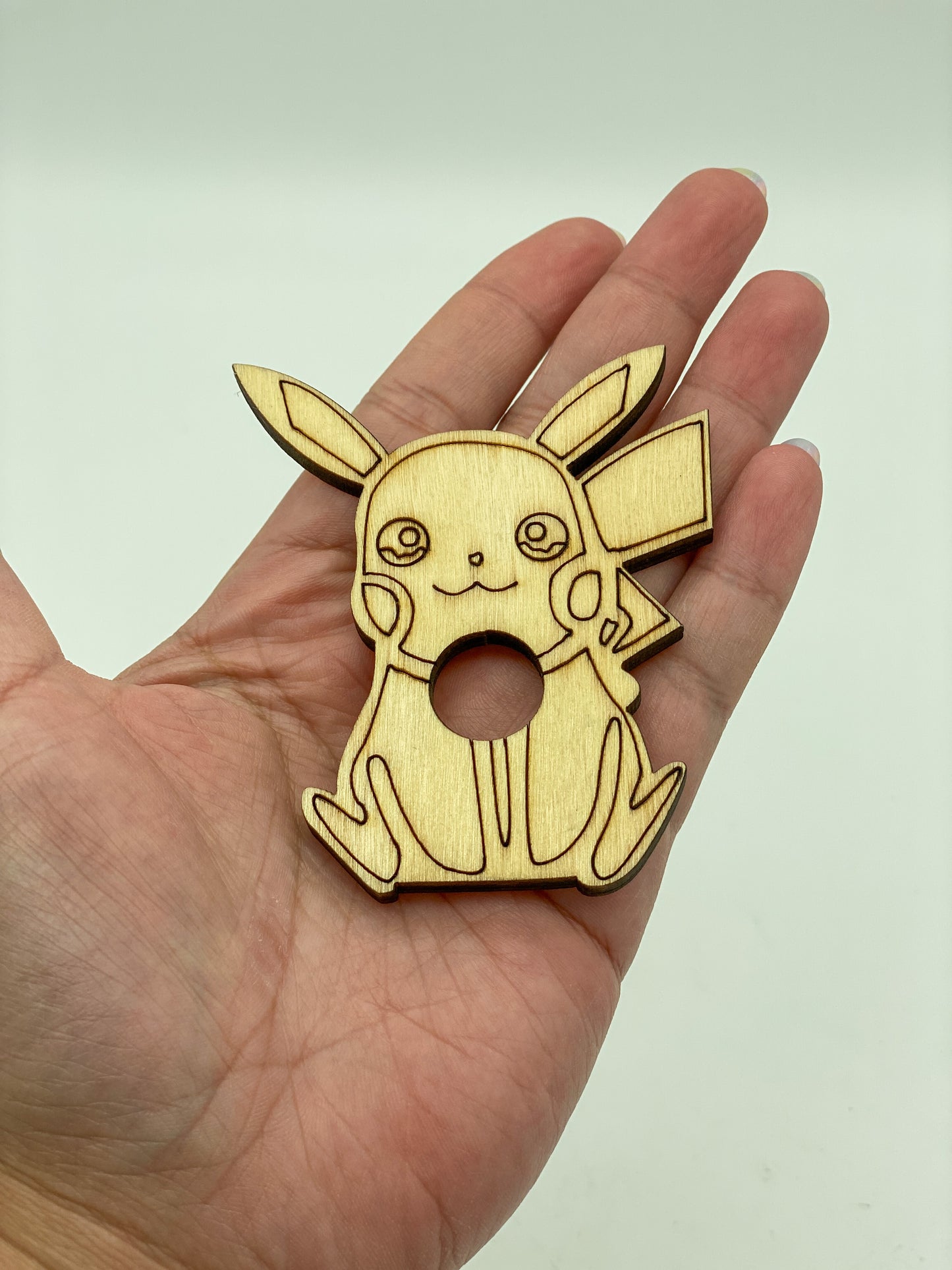 Wooden Sphere Holders (Natural Color)