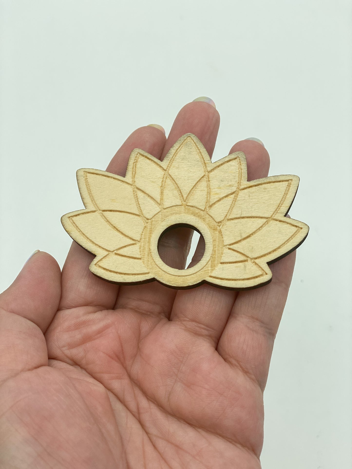 Wooden Sphere Holders (Natural Color)
