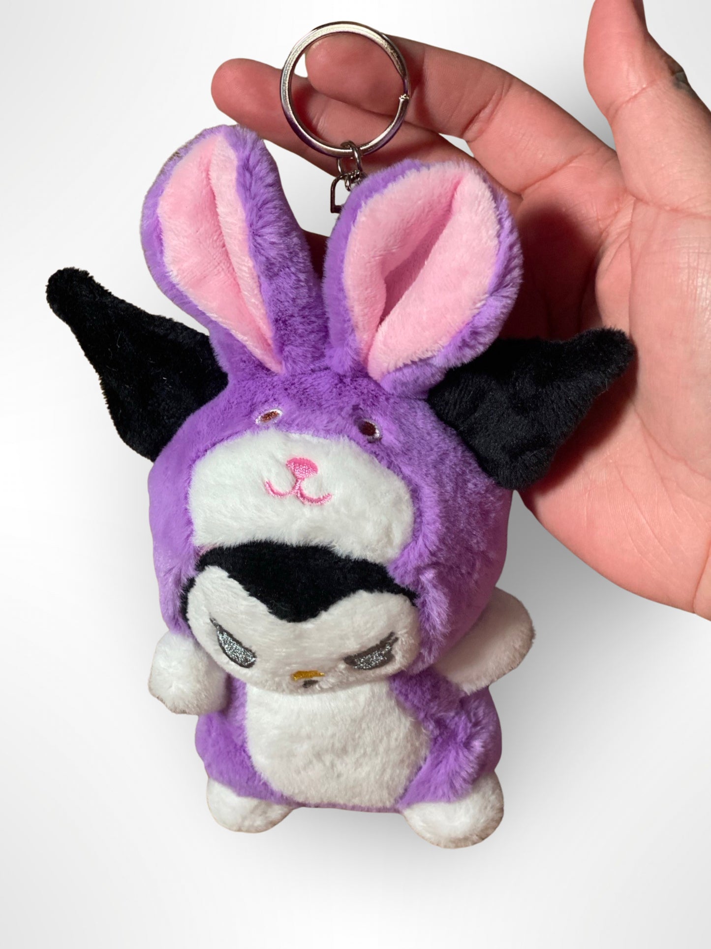 Kawaii Bunny Costume Plushie Keychain