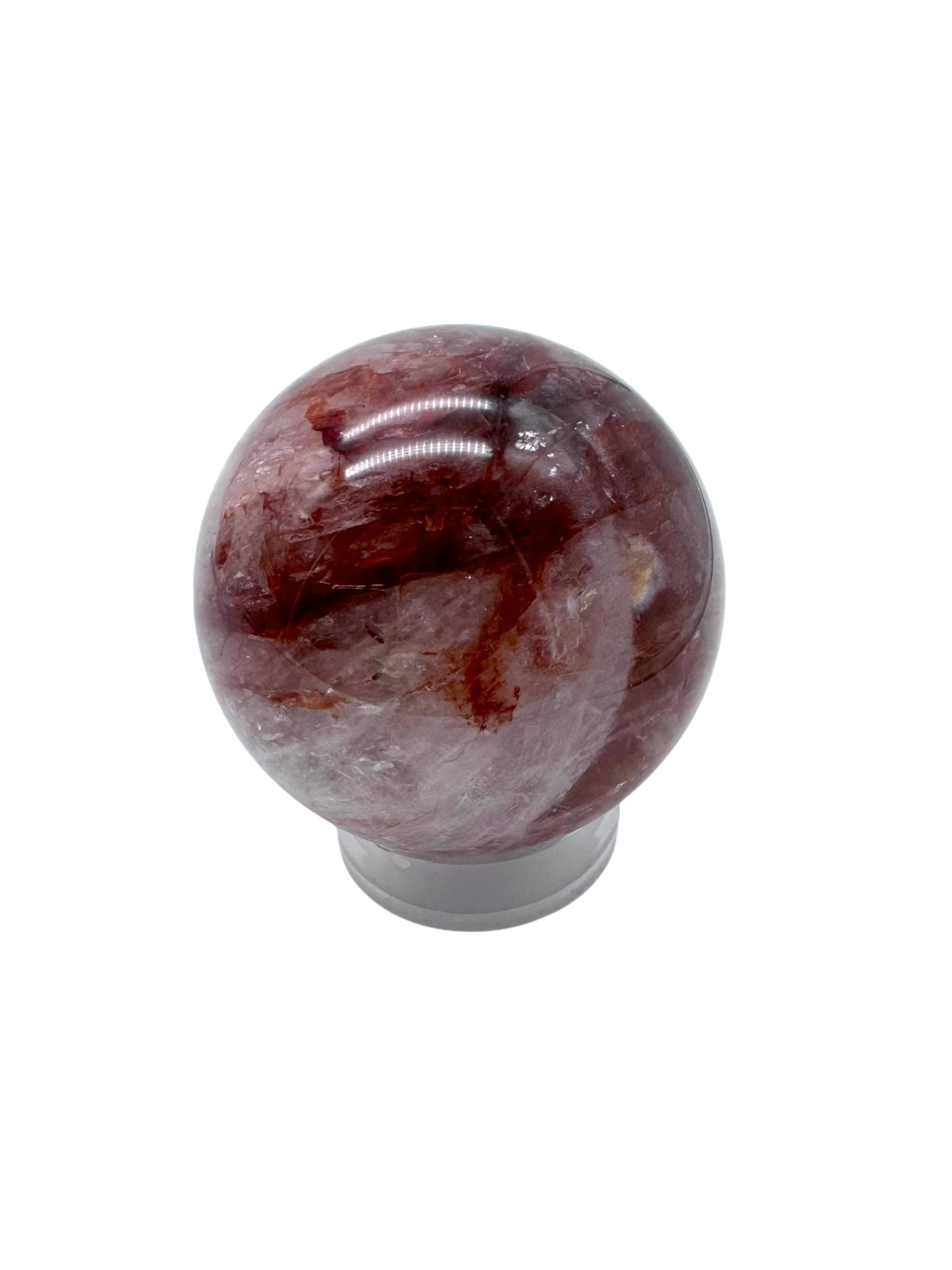 Fire Quartz Sphere