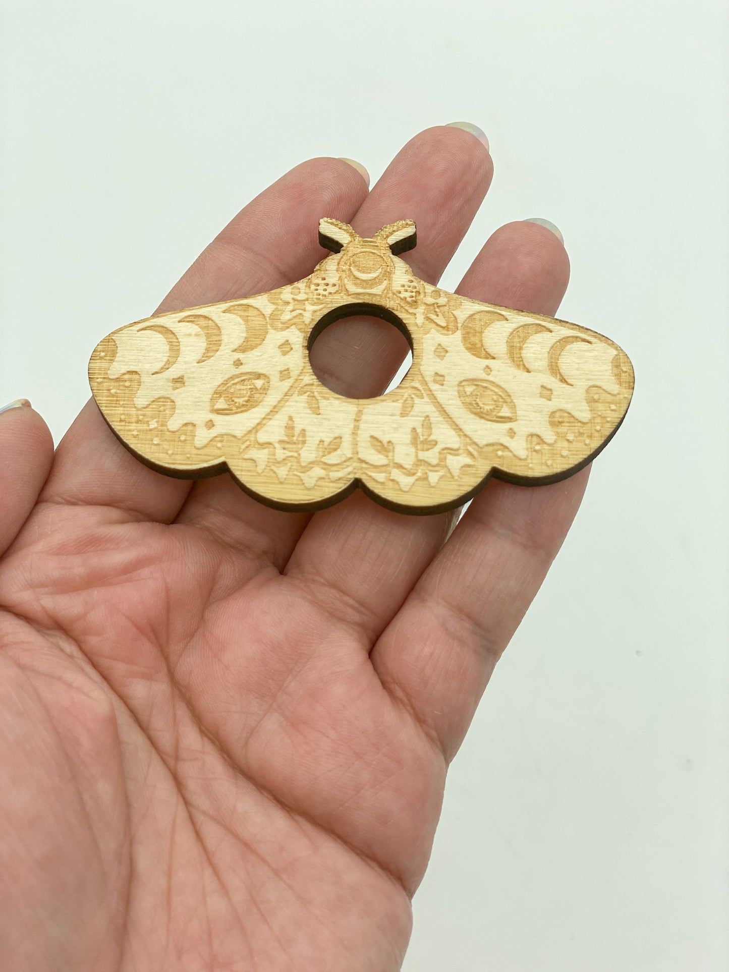 Wooden Sphere Holders (Natural Color)