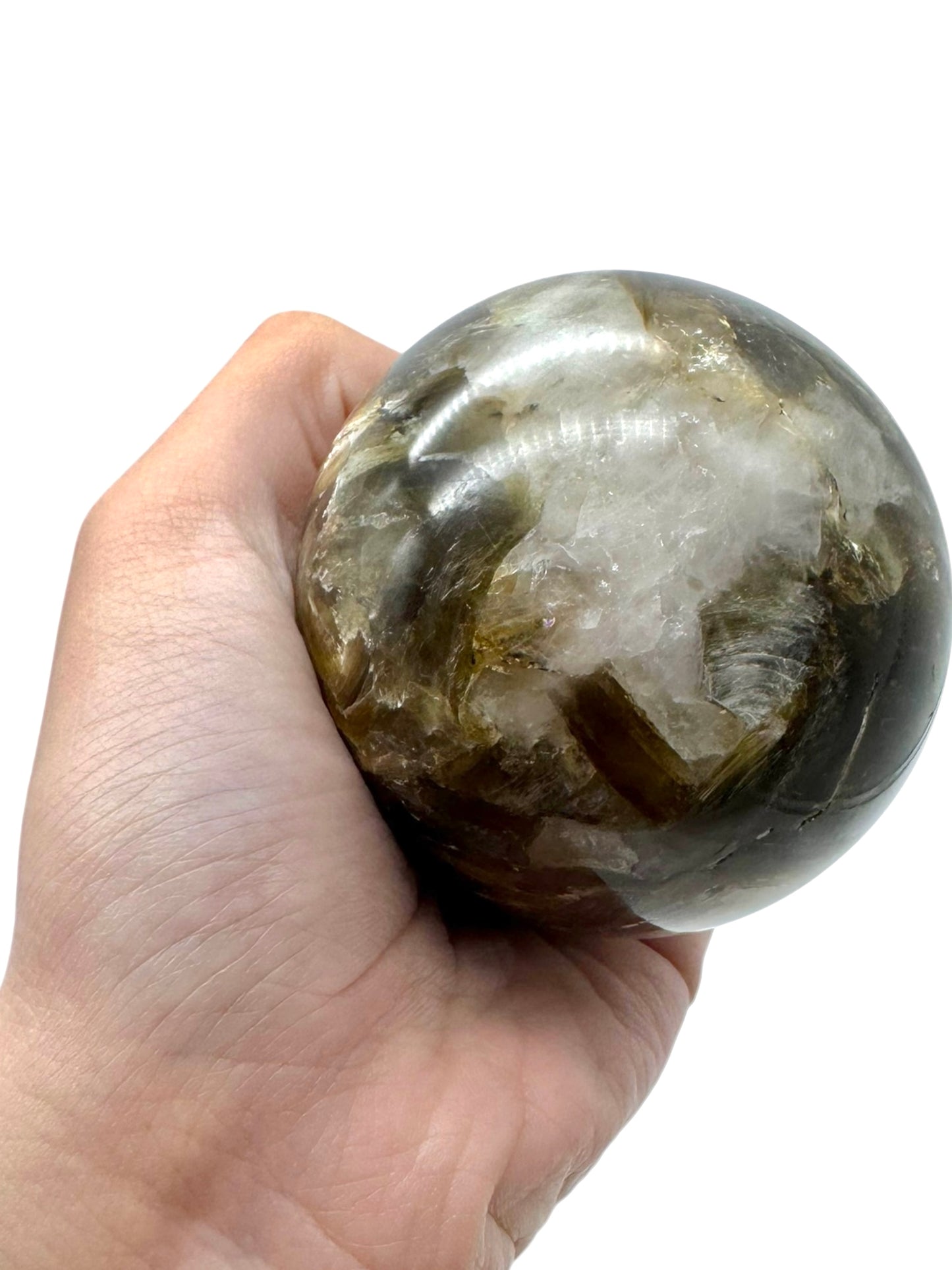 Green Mica Sphere