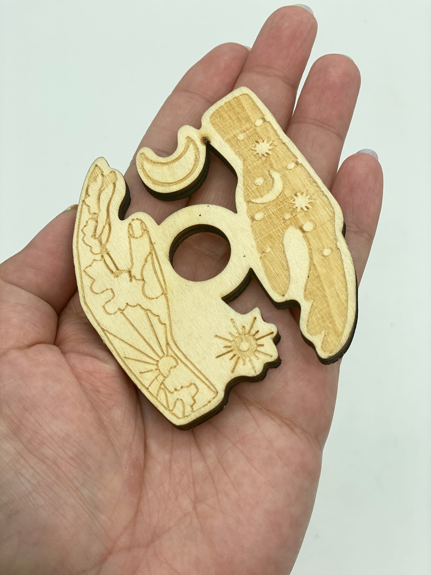 Wooden Sphere Holders (Natural Color)