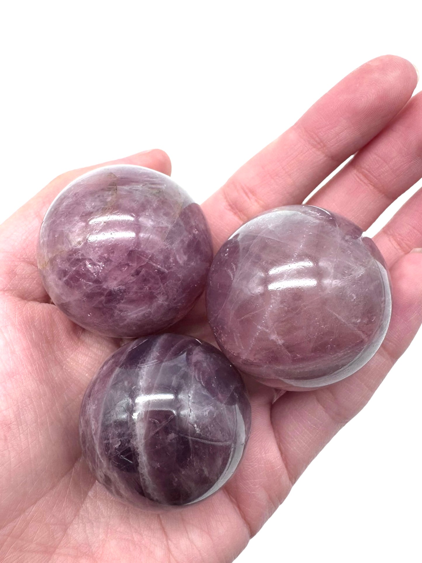 Lavender Rose Quartz Sphere