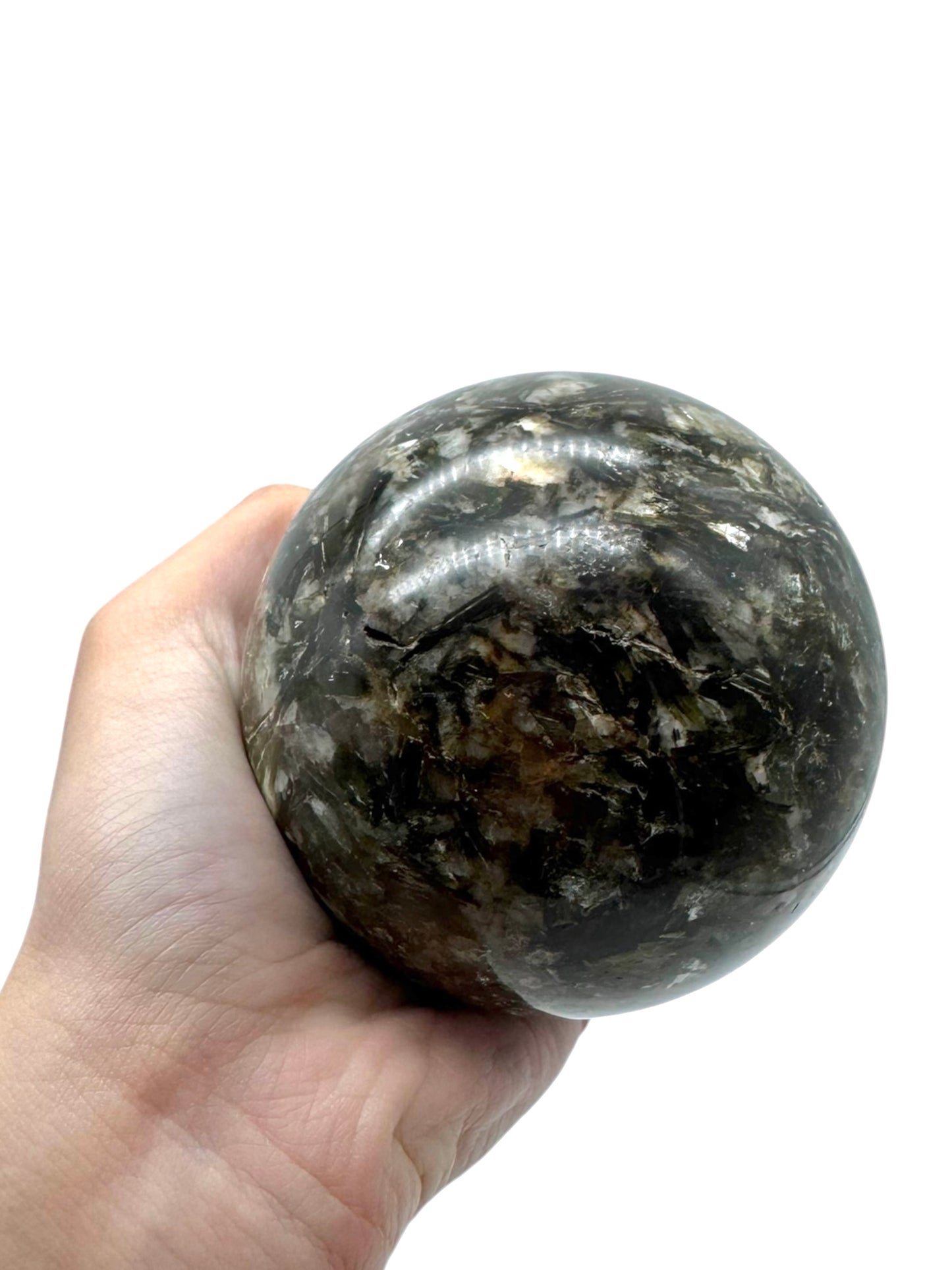 Green Mica Sphere