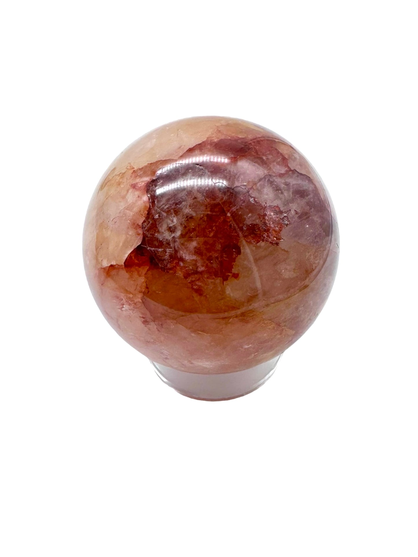 Fire Quartz Sphere