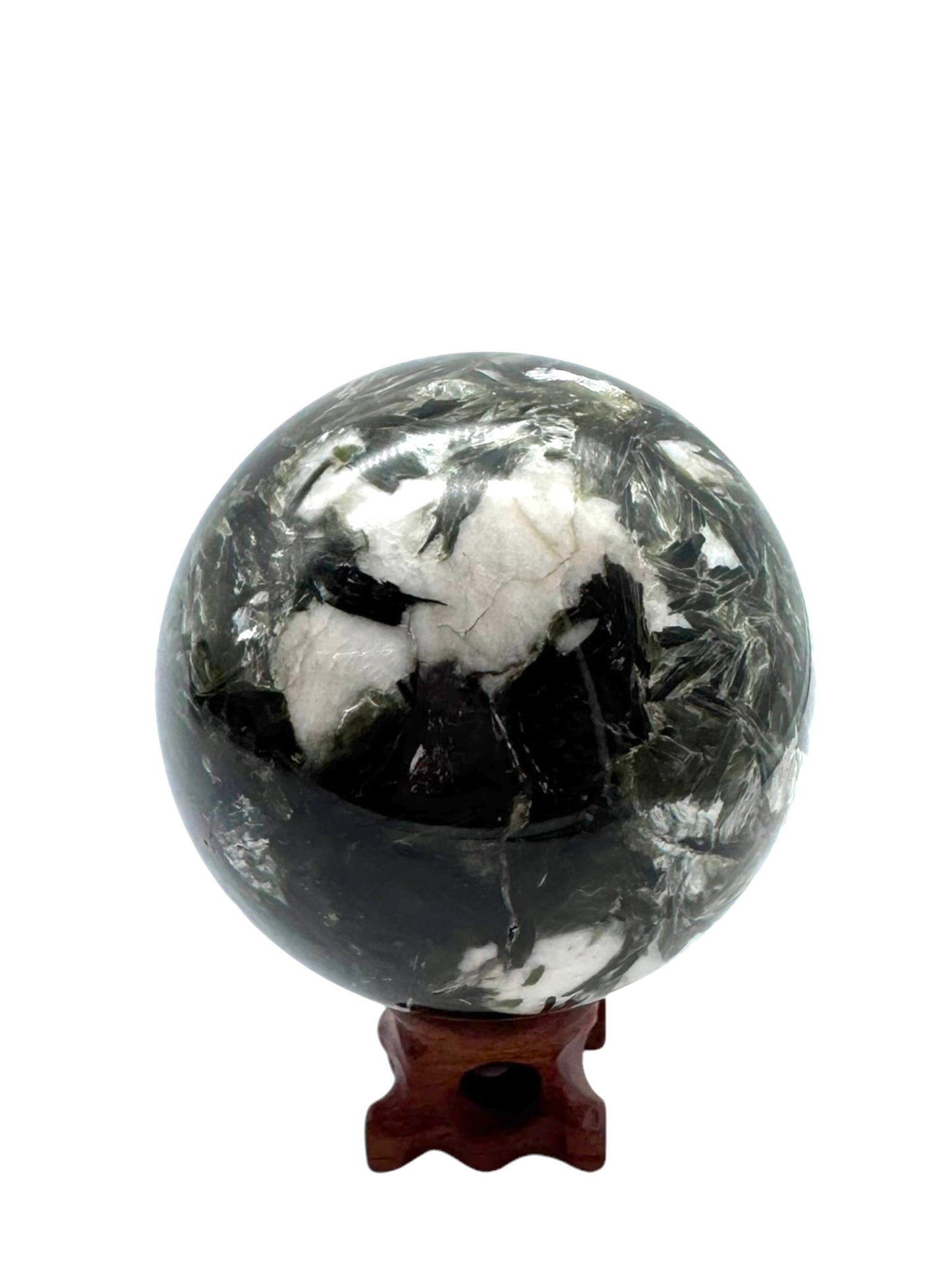 Green Mica Sphere