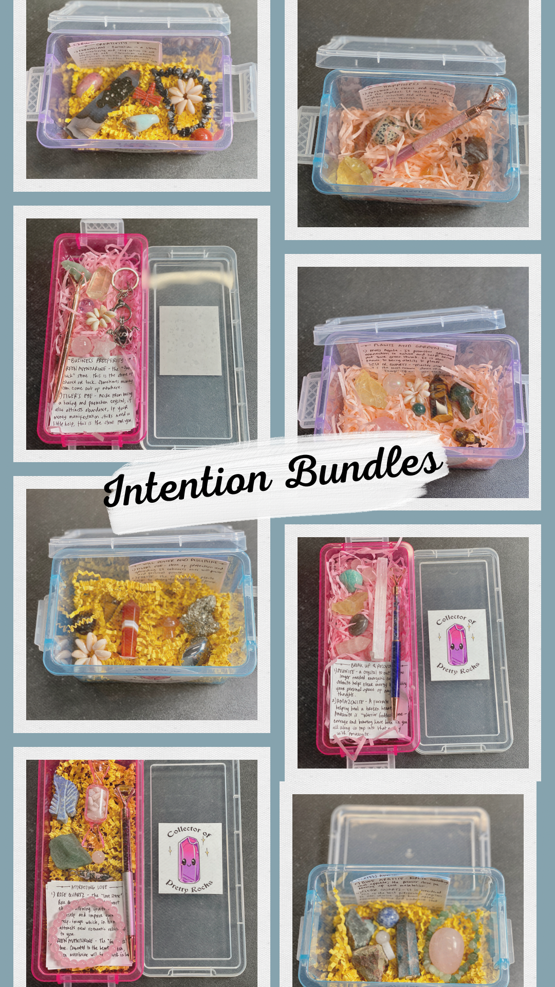 Intention Bundles – collectorofprettyrocks