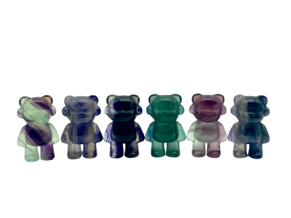 Fluorite DJ Bears 🎧🎶🧸