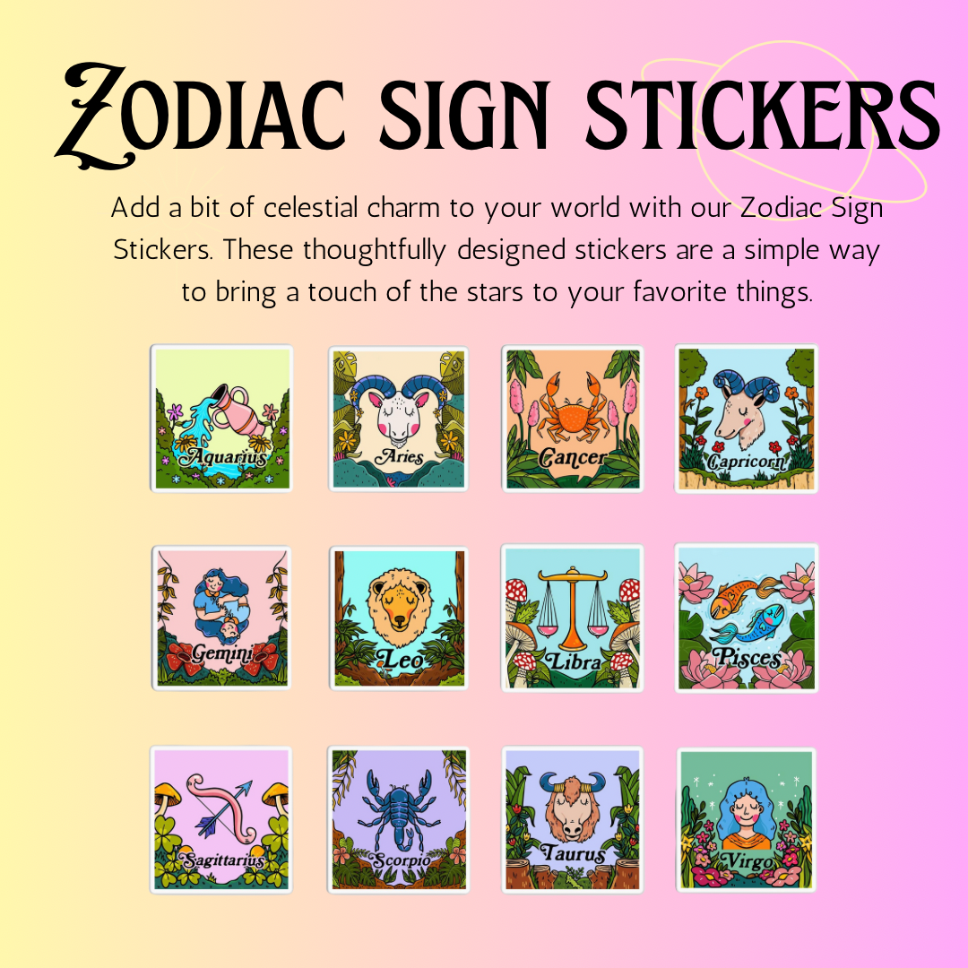 Zodiac Sign Stickers