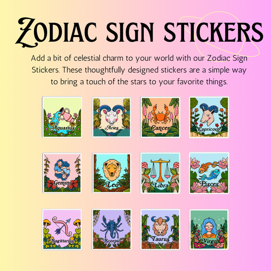 Zodiac Sign Stickers