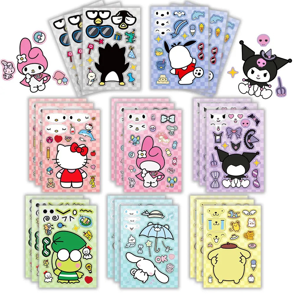 Sanrio Dress up Stickers