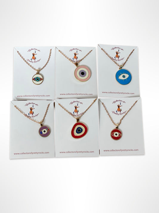 Evil Eye Necklace Set 1