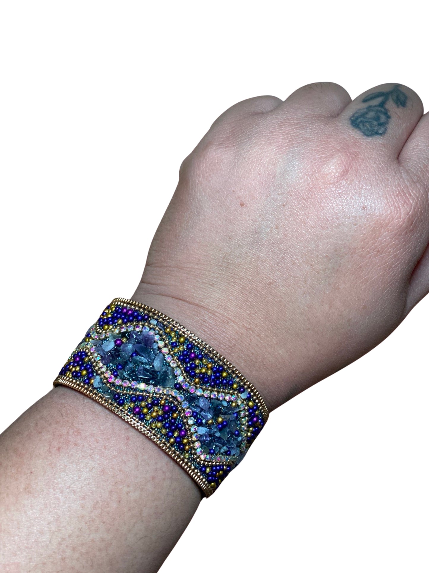 Handmade Beaded Cuff Bracelet