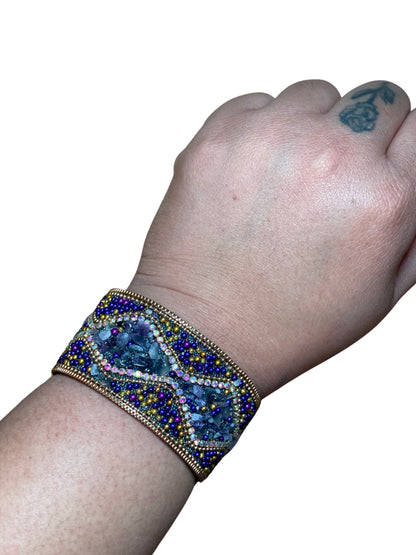 Handmade Beaded Cuff Bracelet