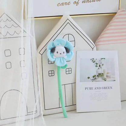 Flower Plushie Keychain