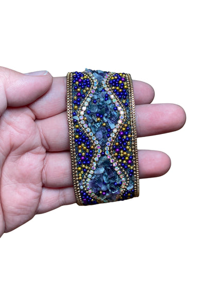 Handmade Beaded Cuff Bracelet