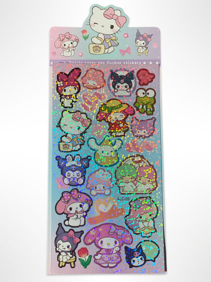 Sanrio Laser Sticker Set