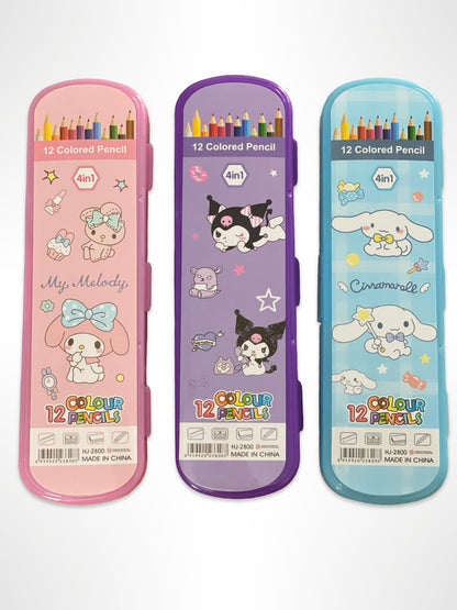 Sanrio Colored Pencil Set