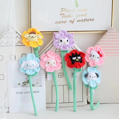 Flower Plushie Keychain