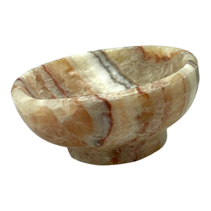 Brown Onyx Round Bowl