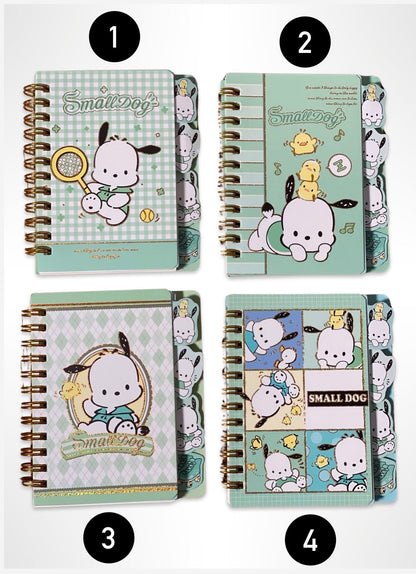 Pochacco Notebook with Tabs