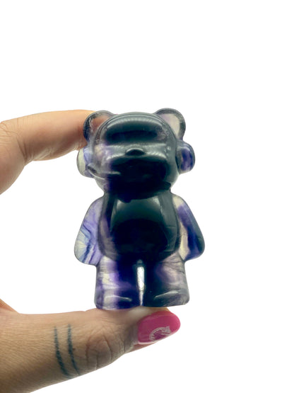 Fluorite DJ Bears 🎧🎶🧸