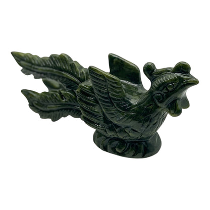 Jade Phoenix Carving