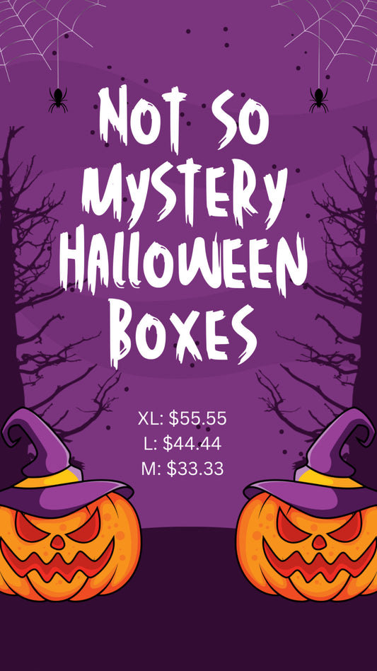 Not so Mystery Halloween Boxes 🪦