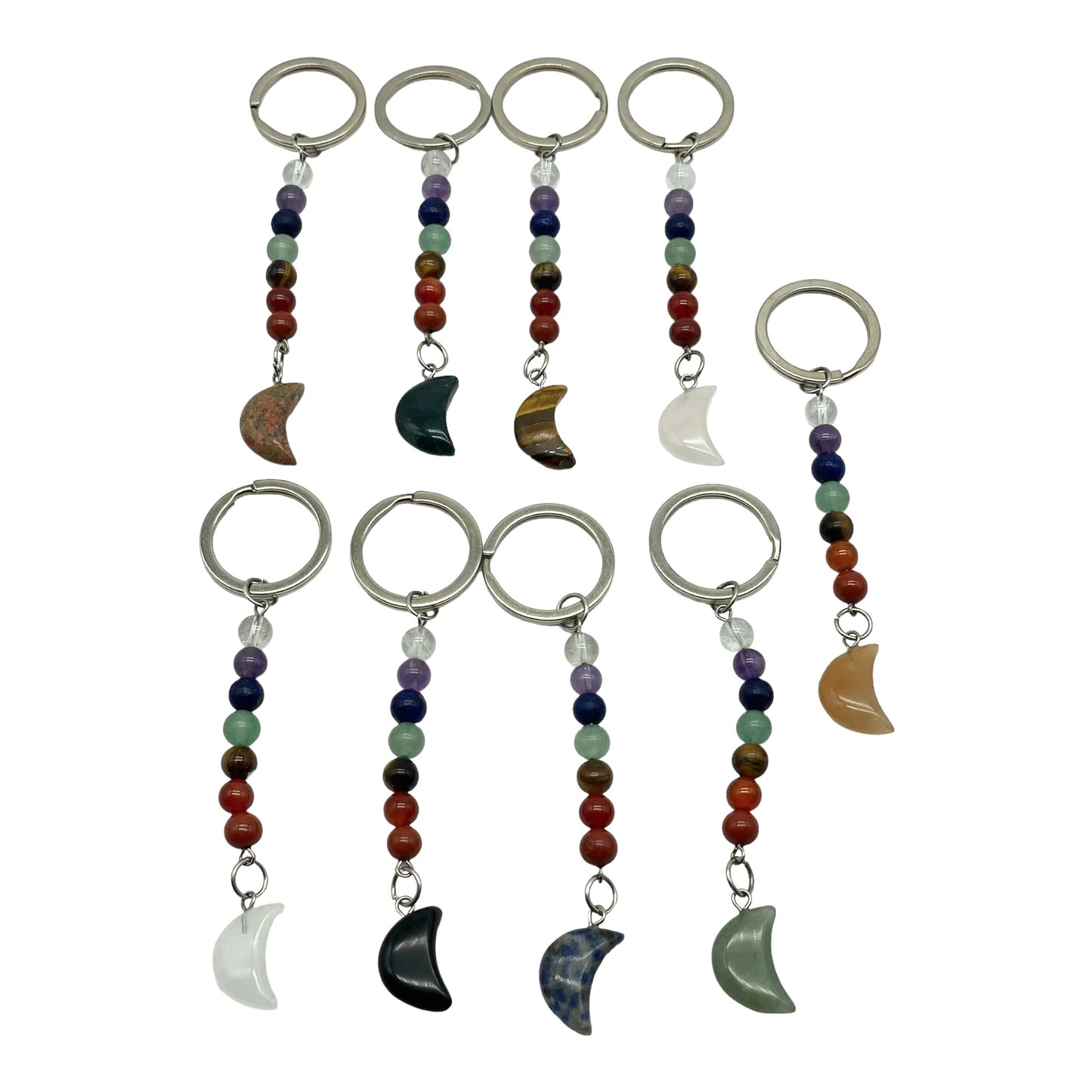 7 Chakra Keychain