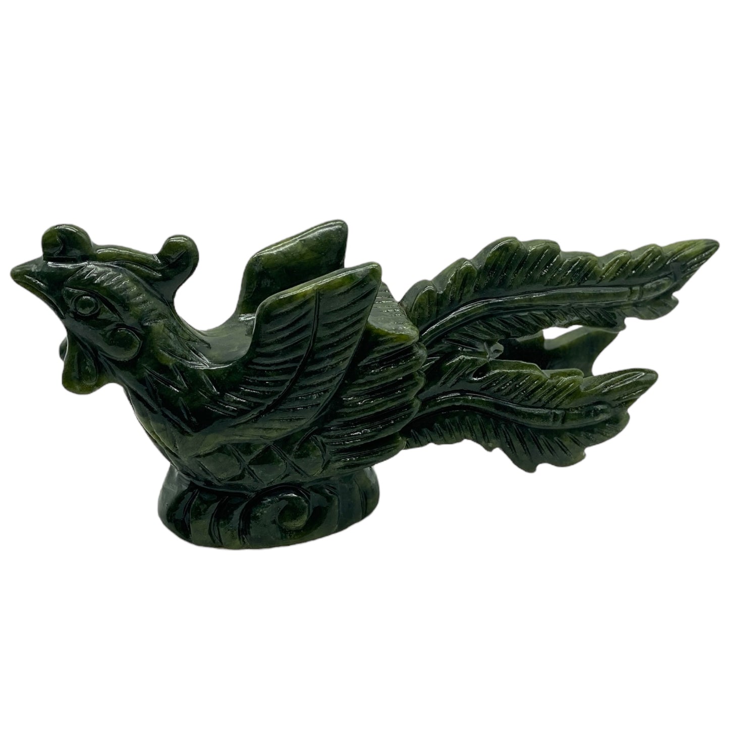 Jade Phoenix Carving