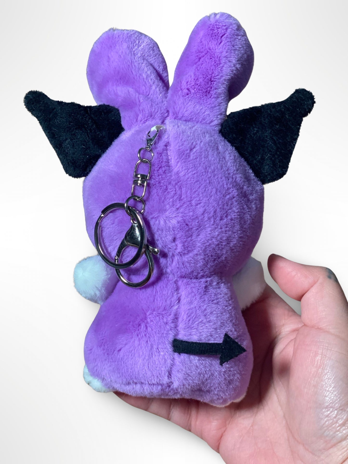 Kawaii Bunny Costume Plushie Keychain