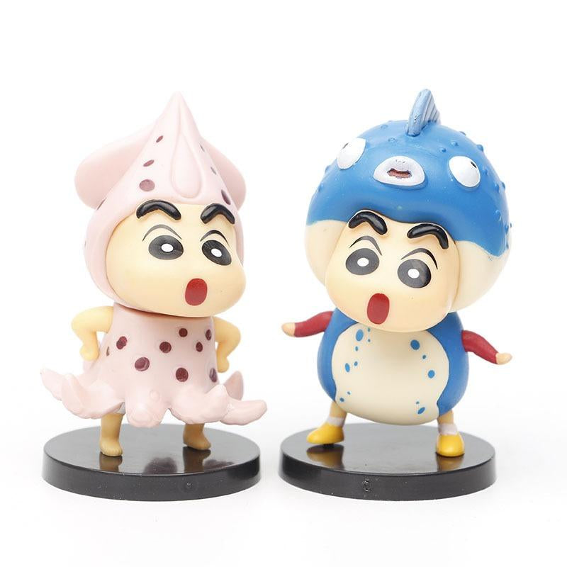 6pcs Crayon Shin-chan Figure