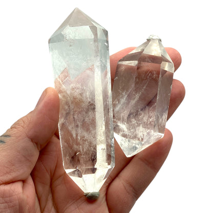 Clear Quartz Double Terminated Crystal