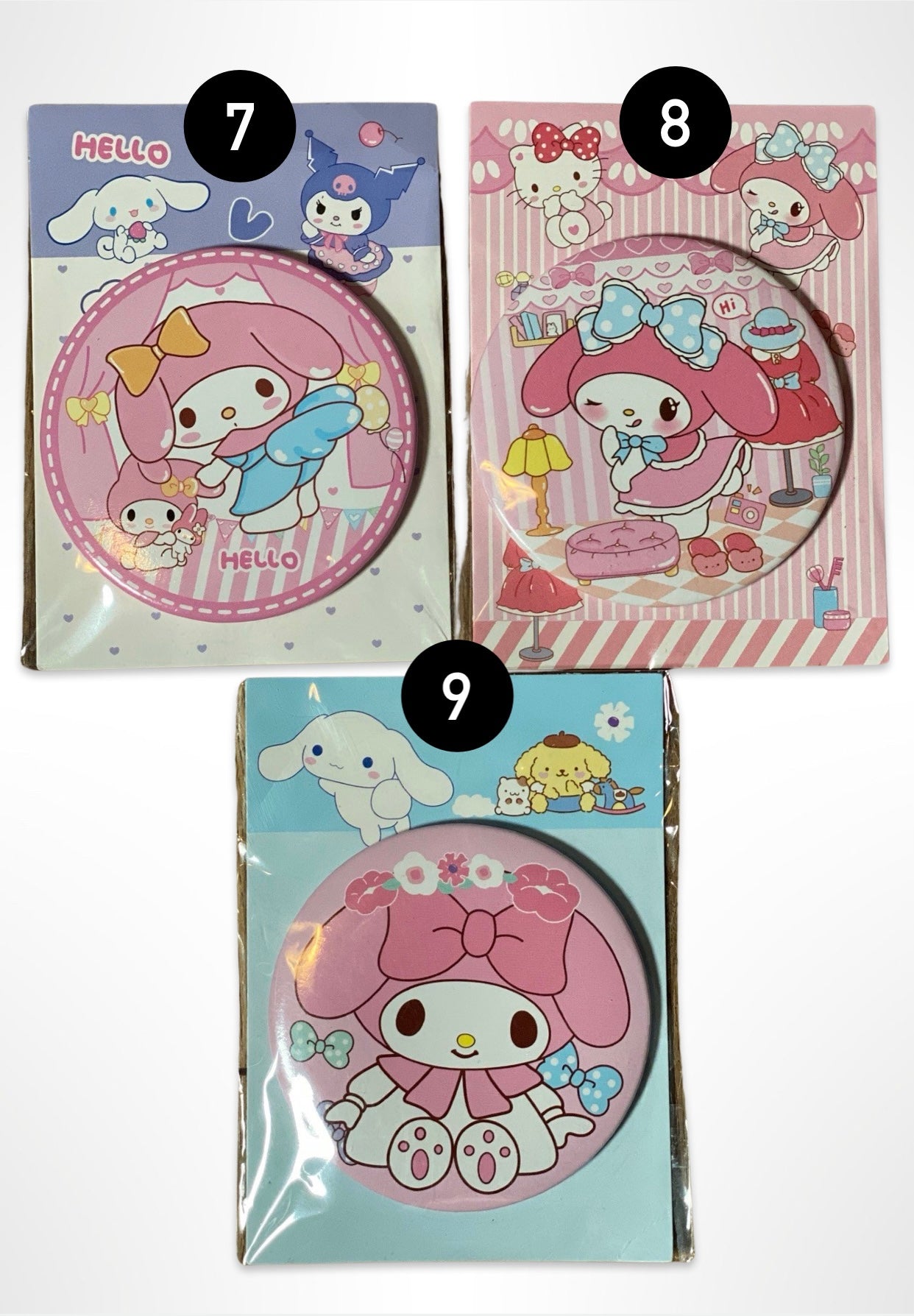 Kawaii Compact Mirror (large)