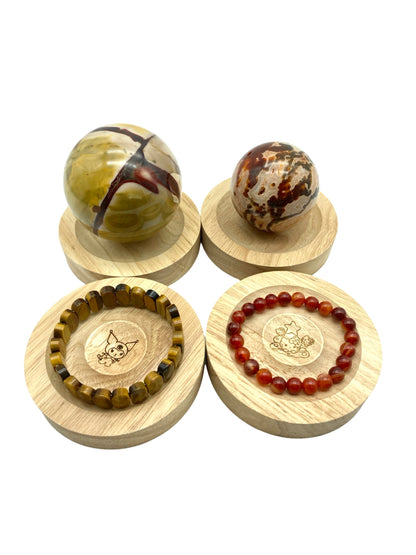 Wooden Bracelet / Sphere Holder