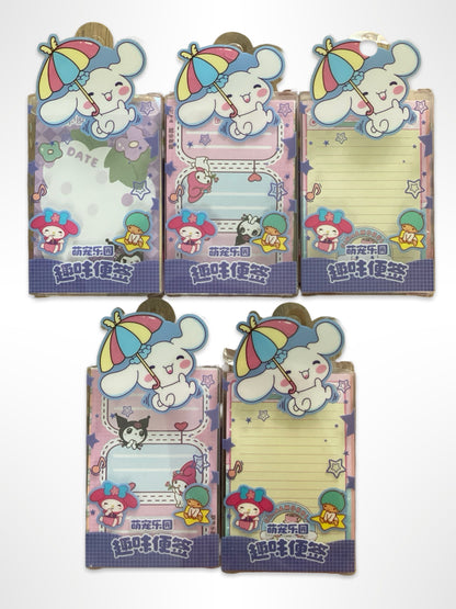 Kawaii Colorful Note Sheets