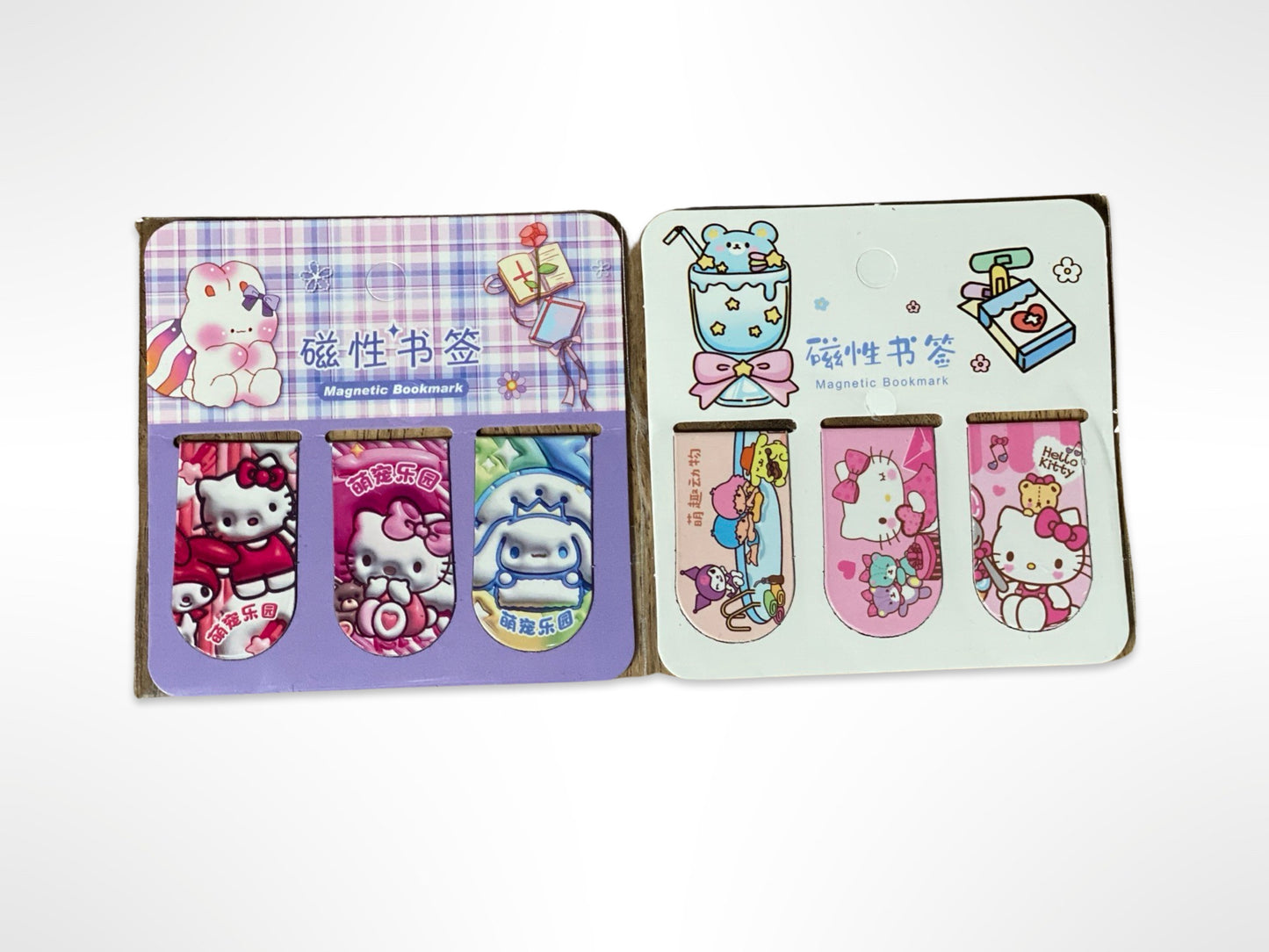 3pc Magnetic Bookmark Set