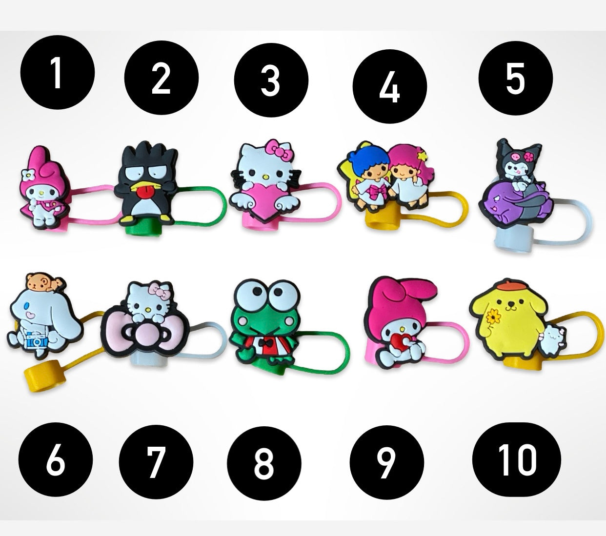 Sanrio Straw Cover