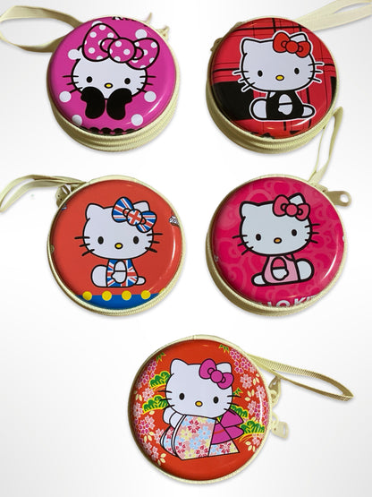 Hello Kitty Round Metal Case