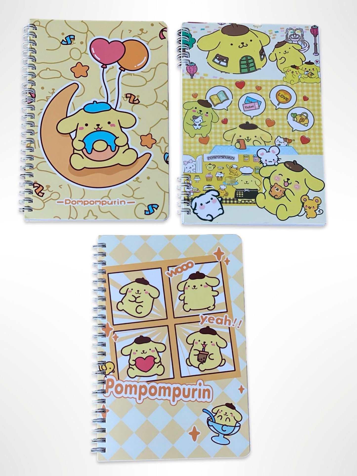 Sanrio Spring Bound Lined Notebooks