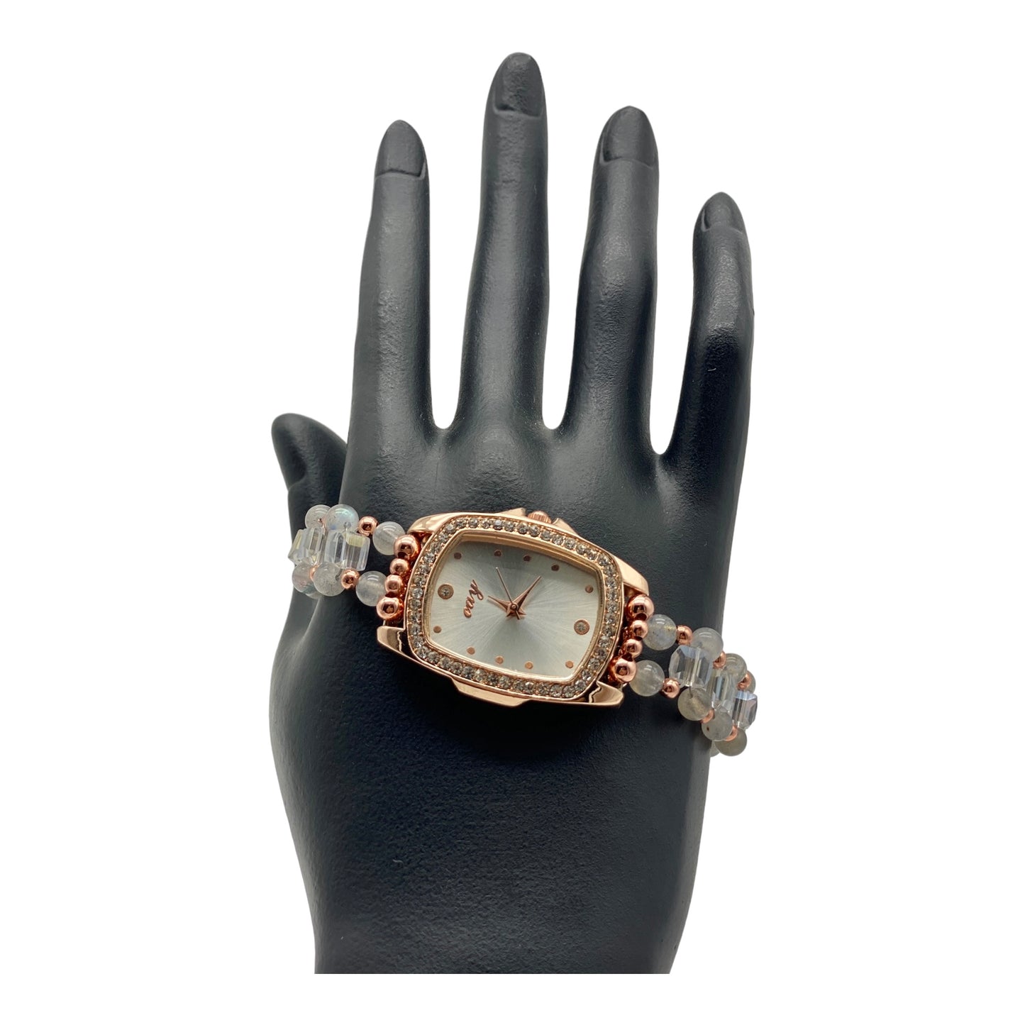 Crystal Charm Wrist Watch