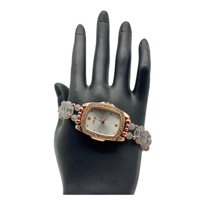 Crystal Charm Wrist Watch