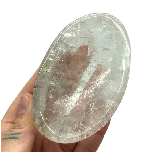 Clear Quartz Plate