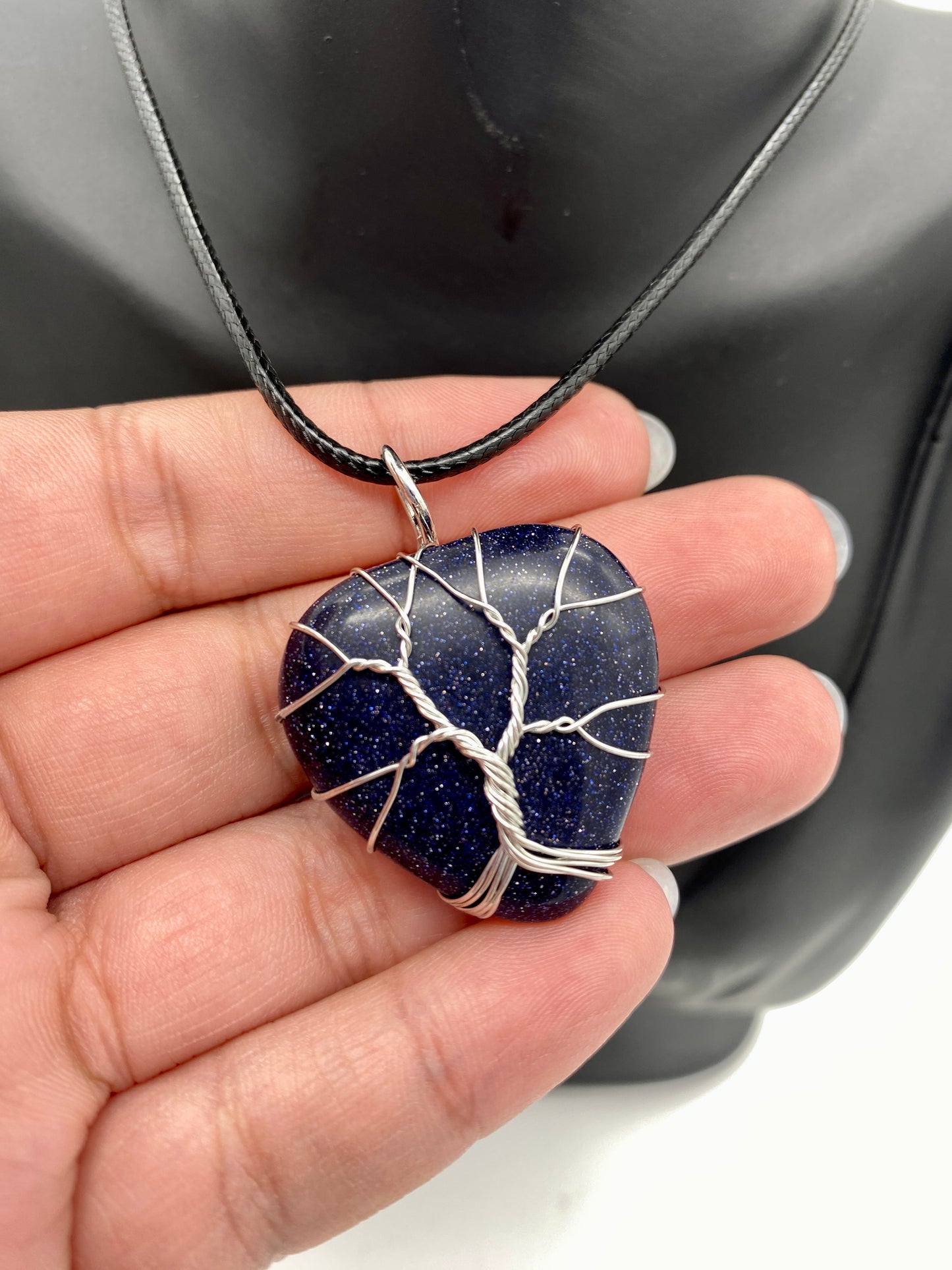 Tree of Life Heart Pendants