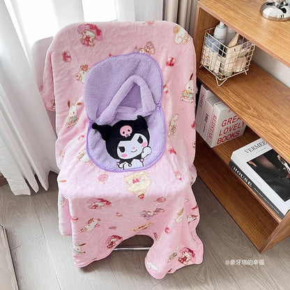 Sanrio Blanket and Pillow Bag