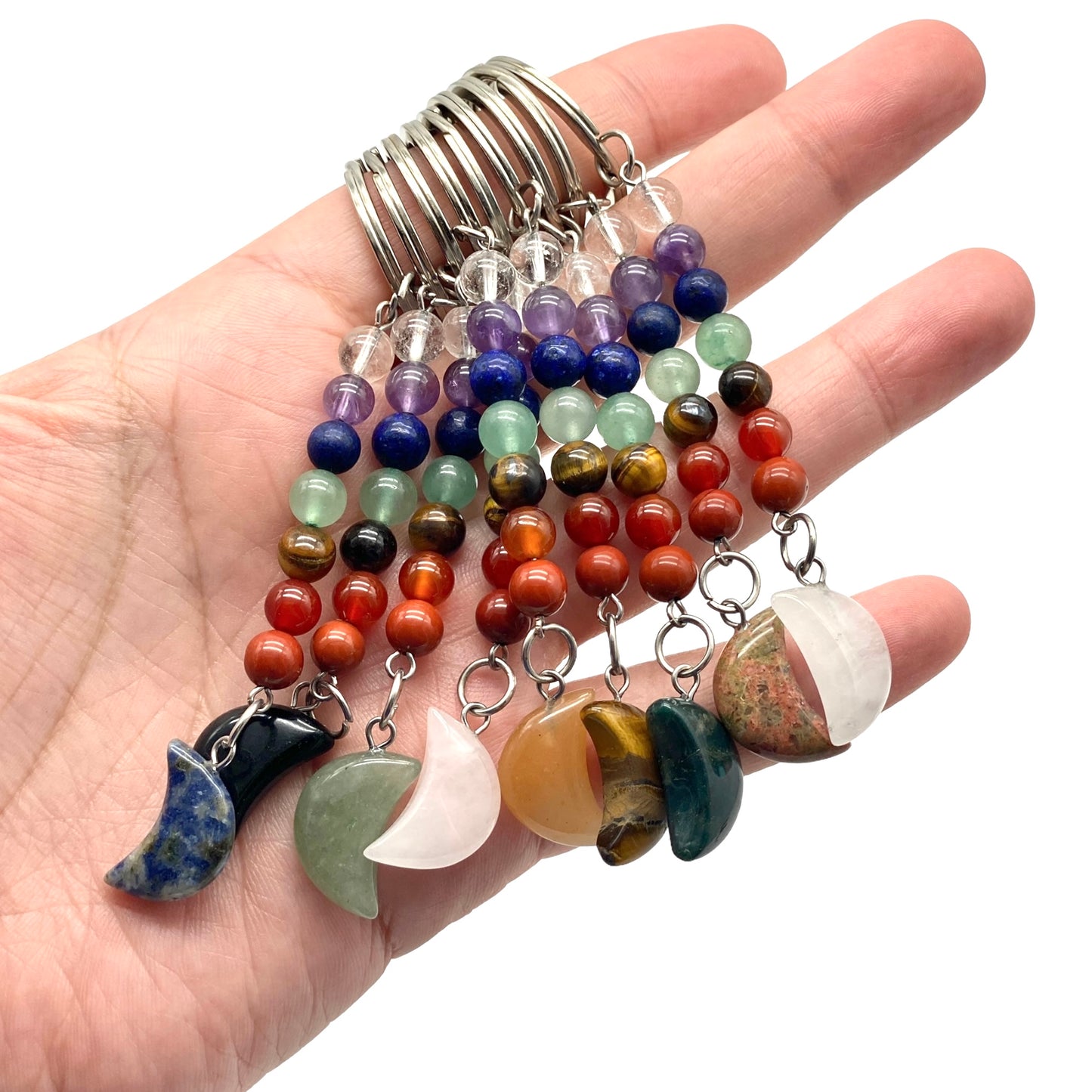 7 Chakra Keychain