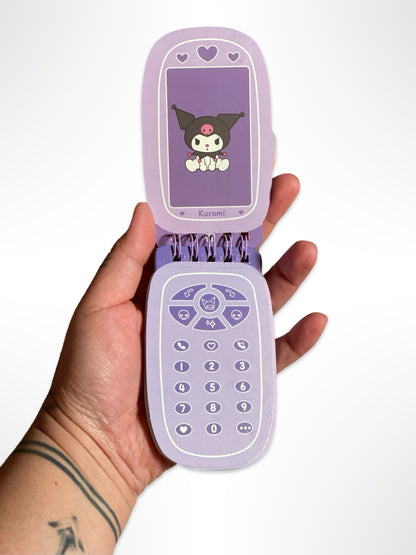 Sanrio Cellphone Notepad