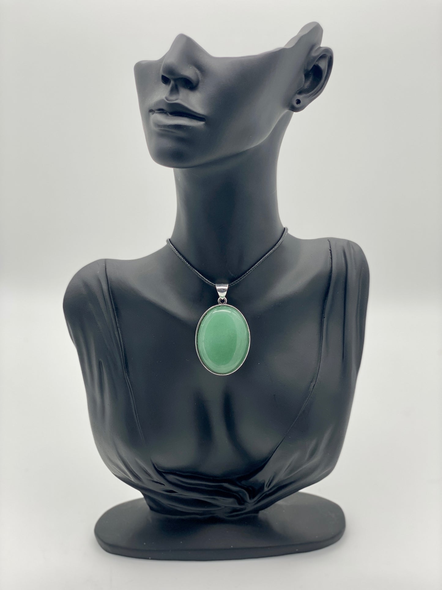 Green Aventurine Reversible Pendant