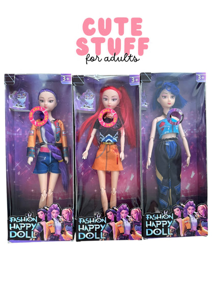 K-Pop Demon Hunters Singing Doll Set – Complete 3-Pack and Singles (Rumi, Mira, & Zoey)